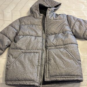 Kids Gray Puffer Jacket